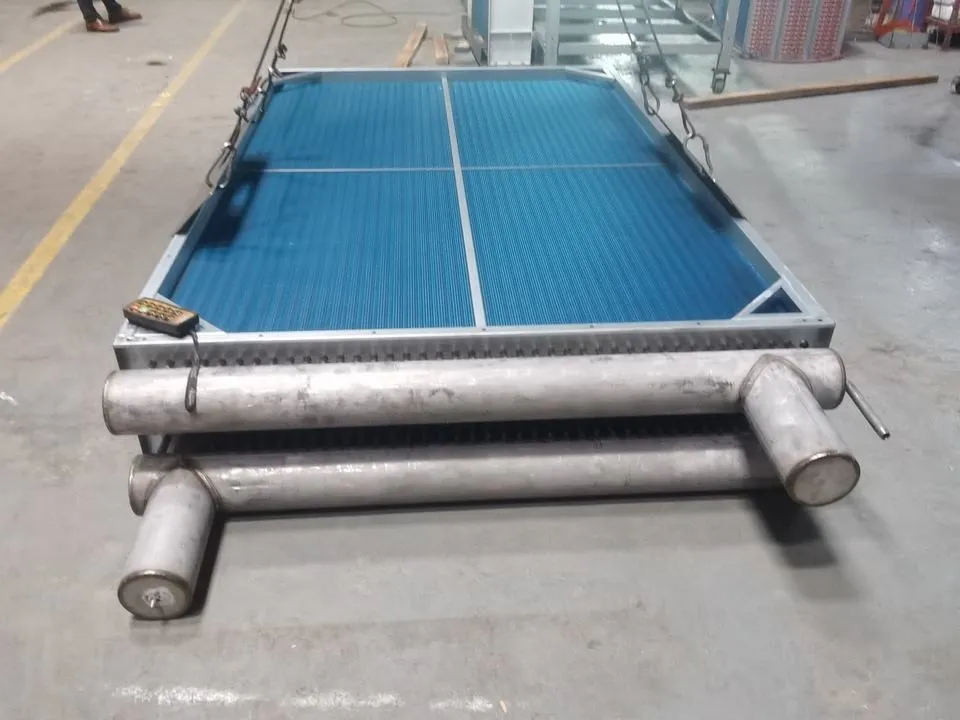 Large Stainless Steel Air Cooler And Steam Condensation Heat Exchanger For Waste Heat Recovery Systems price