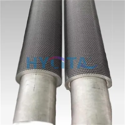 Cyfnewidydd gwres h-fin